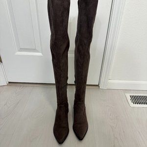 Marc Fisher LTD Yaki Over the Knee Boots (Taupe)